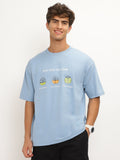 Soulively Oversized French Terry T-Shirt | 100% Cotton, 240 GSM