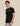 LOGO PRINT REGULAR FIT T-SHIRT FOR MEN (Black)